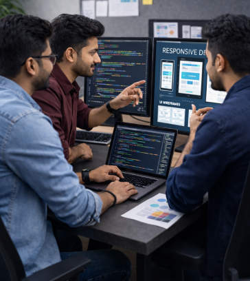 Web Development service by Genesisflare Technologies