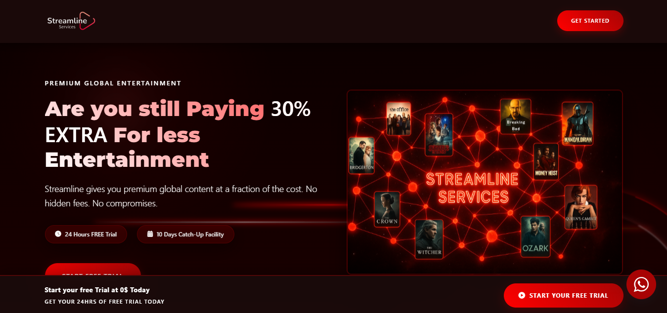 Streamline Services Website