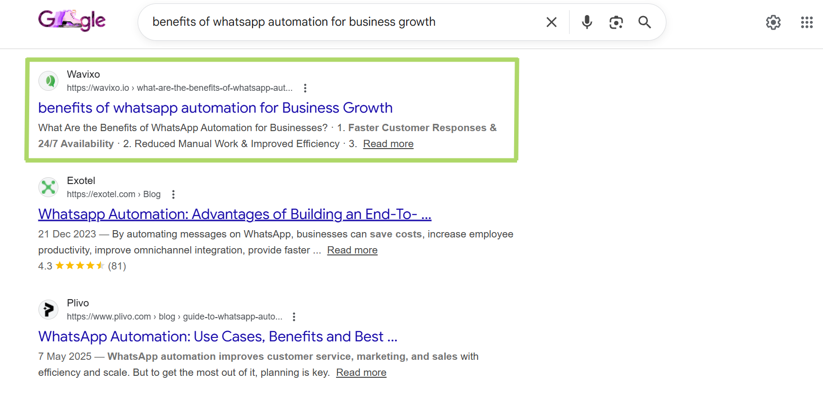 Wavixo Ranking Proof 1