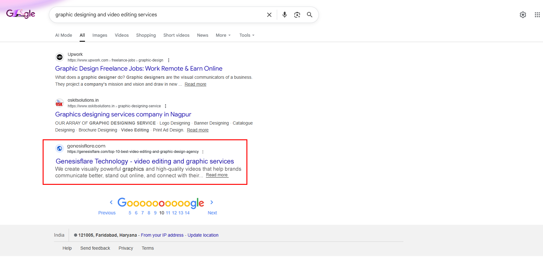 Genesisflare No Ranking 1